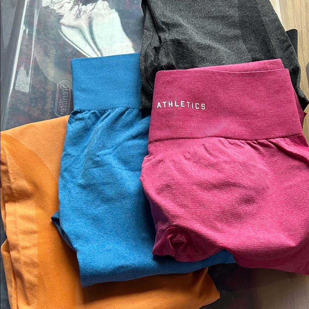 Thick Athletics High-Waist Leggings — lot of 4